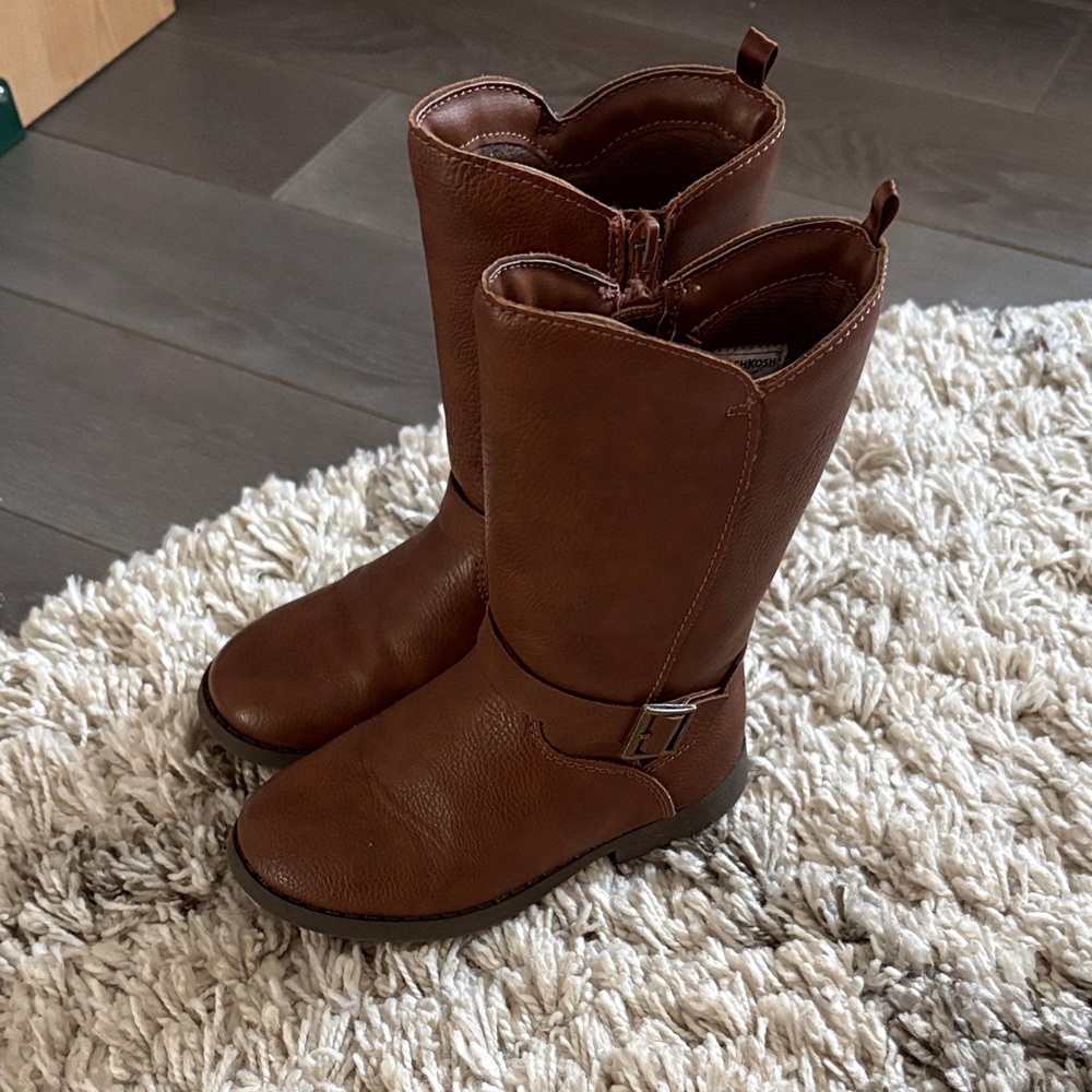 OshKosh B'gosh Brown Kids Boots